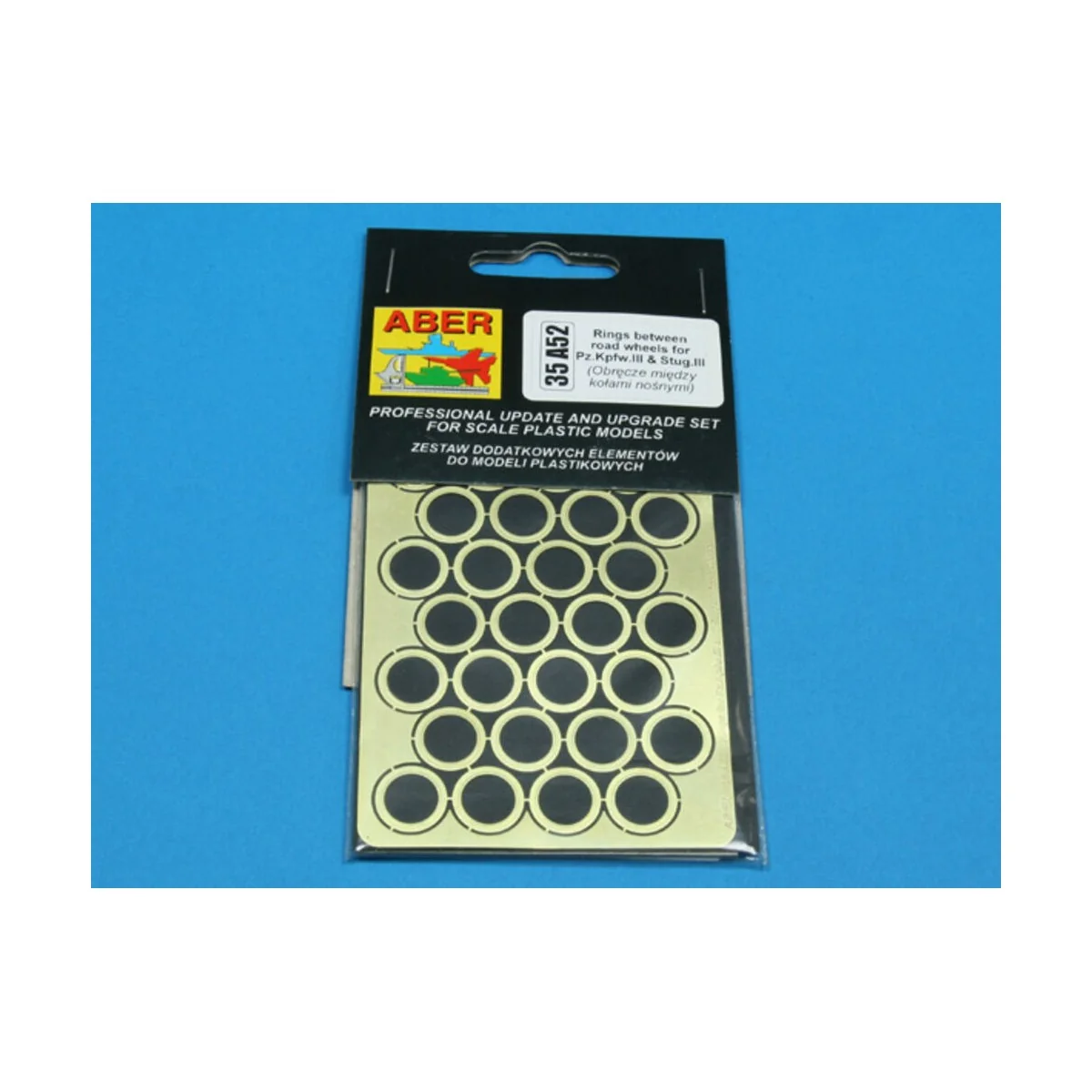 Rings between road wheels for Pz.III and Stug.III - Aber Models 35 ...