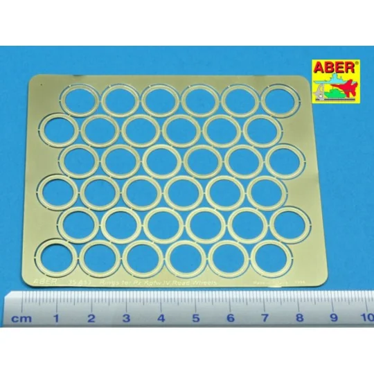 Rings between road wheels for Pz.IV, 1/35 - Aber Models 35 A053 Rings between road wheels for Pz.IV, 1/35 - Aber Models 35 A053