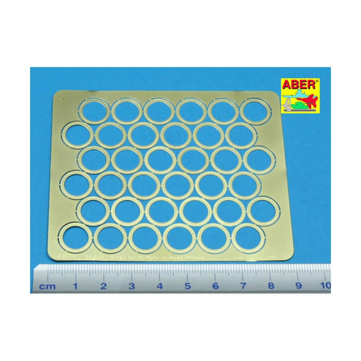 Rings between road wheels for Pz.IV, 1/35 - Aber Models 35 A053 Rings between road wheels for Pz.IV, 1/35 - Aber Models 35 A053