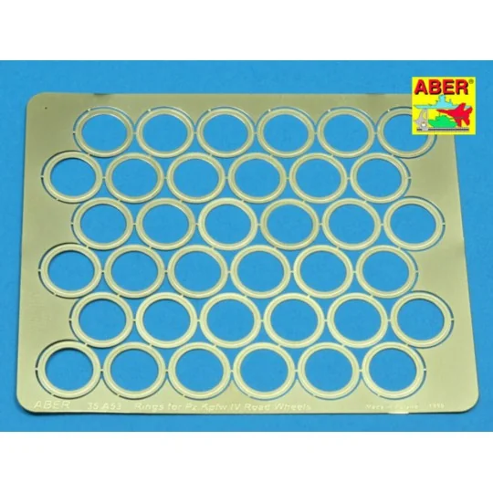 Rings between road wheels for Pz.IV - Aber Models 35 A053