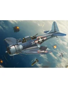 SBD-5 Dauntless „Pacific theatre“, 1/144 - Brengun BRP144019