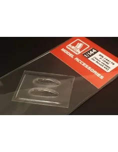 F-104G (Vacu canopy for Revell kit), 1/144 - Brengun BRL144179 2