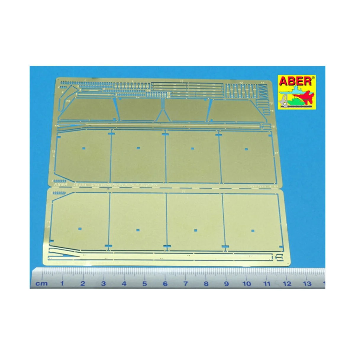 Side skirts for Pz.Kpfw III - Aber Models 35 A054