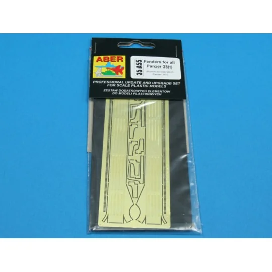 Fenders for Panzer 38 tanks - Aber Models 35 A055