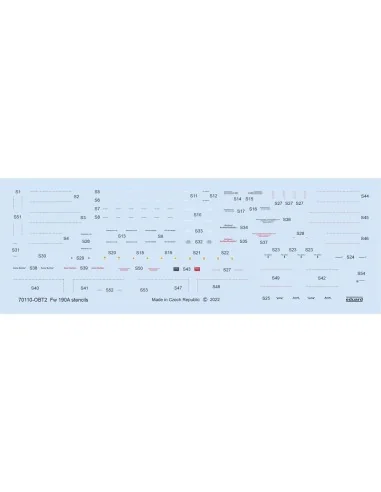Fw 190A-8 standard wings, 1/72 - Eduard Plastic Kits 7463
