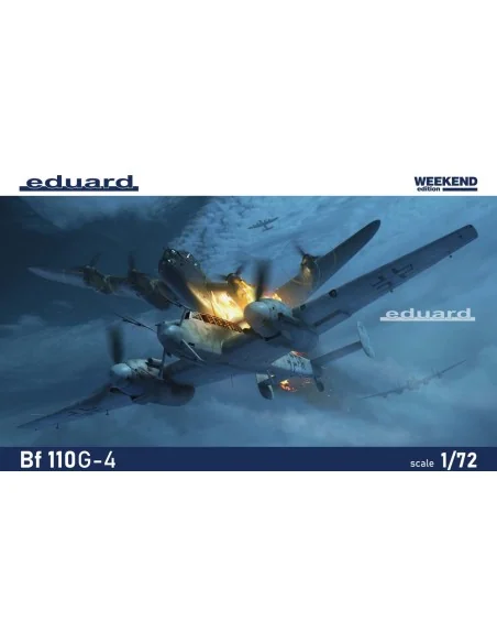Bf 110G-4 Weekend edition, 1/72 - Eduard Plastic Kits 7465