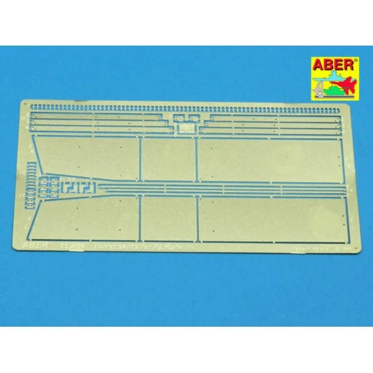 Turret skirts for PzKpfw, 1/35 - Aber Models 35 A056