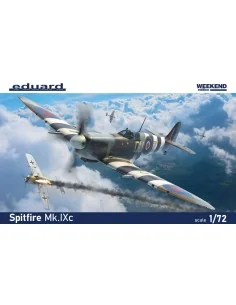 Spitfire Mk.IXc Weekend edition, 1/72 - Eduard Plastic Kits 7466
