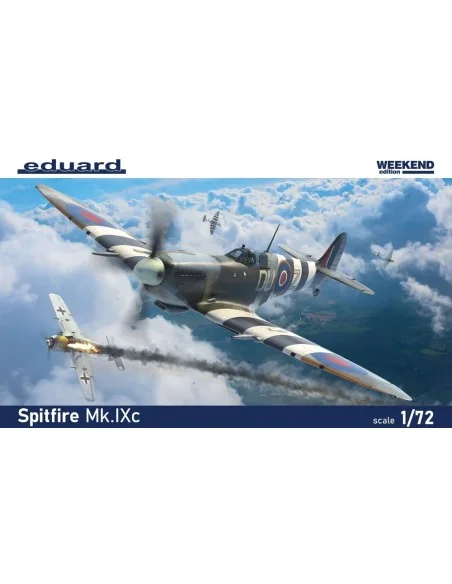 Spitfire Mk.IXc Weekend edition, 1/72 - Eduard Plastic Kits 7466