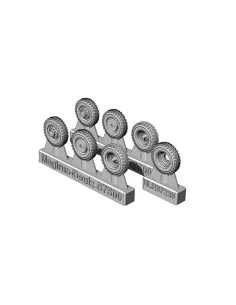 Magirus S7500 wheels, 1/87 - Hauler HLR87220 2