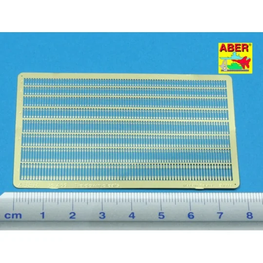 Tie down cleats, 1/35 - Aber Models 35 A059 Tie down cleats, 1/35 - Aber Models 35 A059