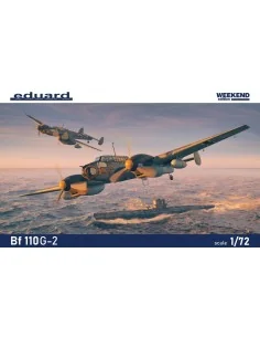 Bf 110G-2 Weekend edition, 1/72 - Eduard Plastic Kits 7468