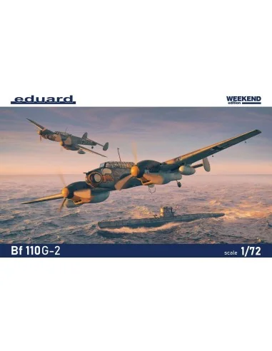 [NO_DESC] Bf 110G-2 Weekend edition, 1/72 - Eduard Plastic Kits 7468