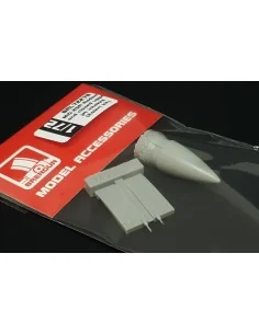 MiG-29A Radome and closed upper jet intakes (Italeri kit), 1/72 - B... 2