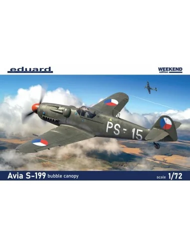S-199 bubble canopy 1/72 EDUARD-WEEKEND, 1/72 - Eduard Plastic Kits...