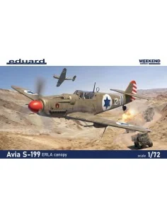 Avia S-199 ERLA canopy, 1/72 - Eduard Plastic Kits 7472