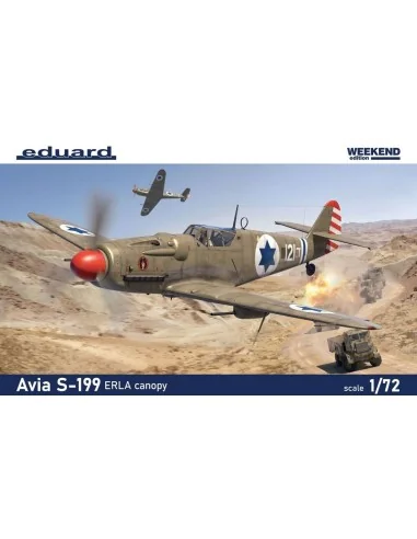 [NO_DESC] Avia S-199 ERLA canopy, 1/72 - Eduard Plastic Kits 7472