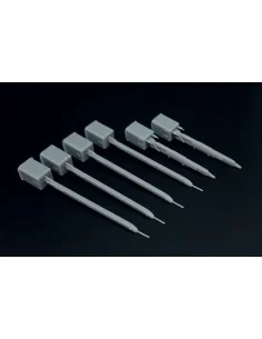 LAU-115 + 2x LAU-127 adapters (two sets), 1/48 - Brengun BRL48175 2