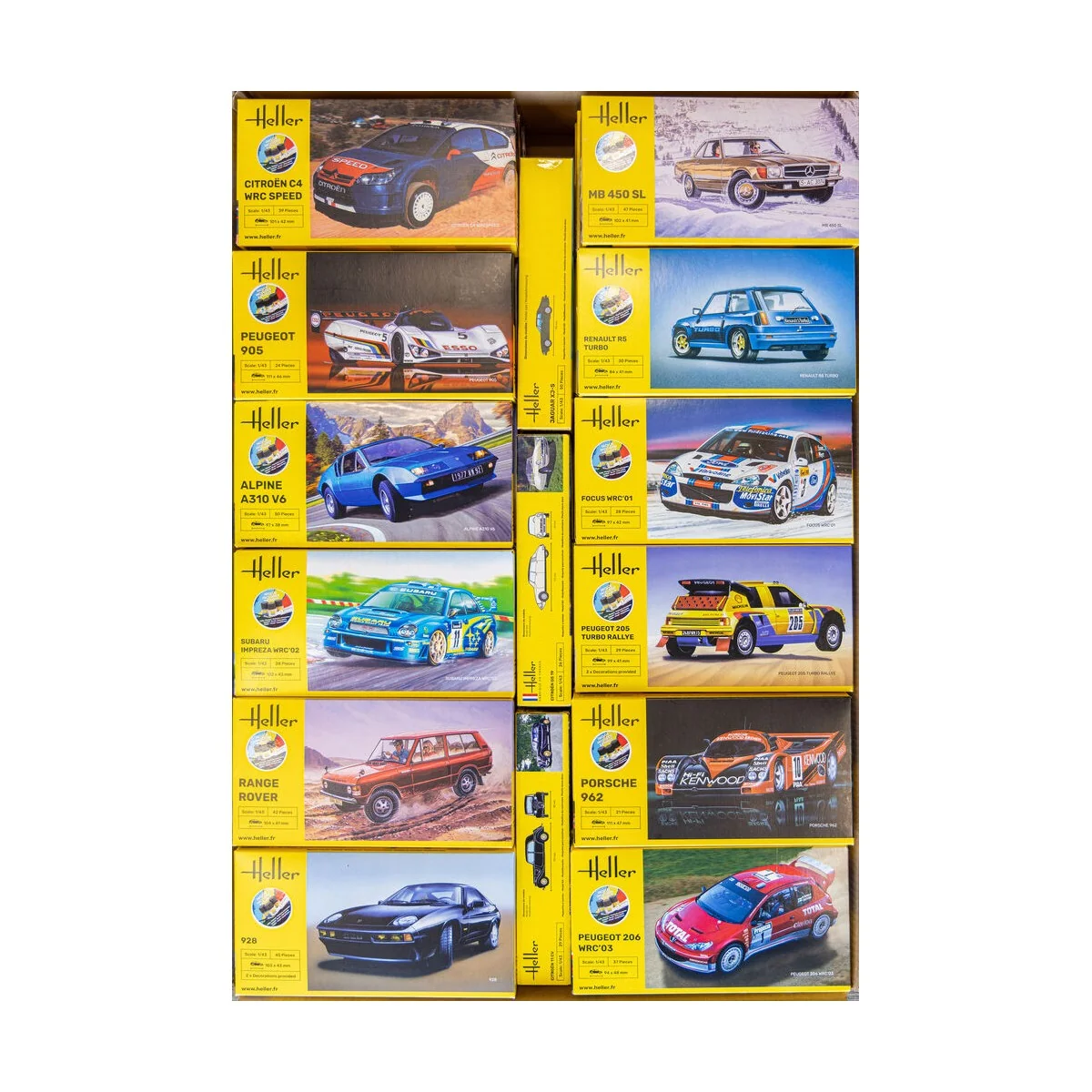 9, 99er Cars Collection - Heller 96600 9, 99er Cars Collection - Heller 96600