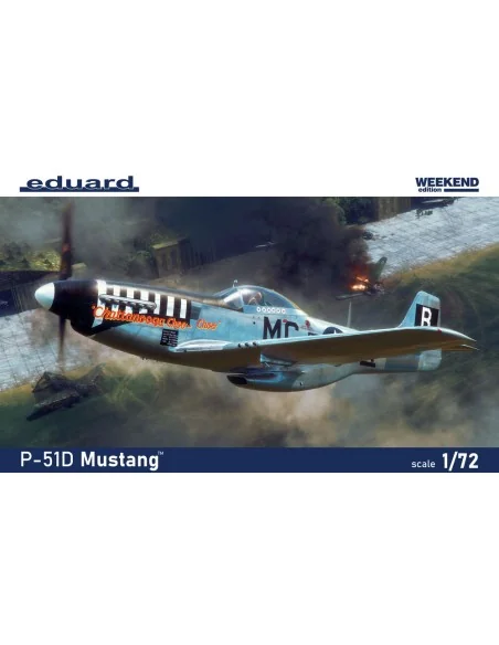 [NO_DESC] P-51D Mustang, 1/72 - Eduard Plastic Kits 7477