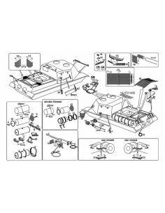 ISU-152 ISU-122 (PST kit), 1/72 - Hauler HLH72140 2