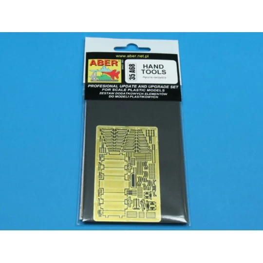 Hand tools, 1/35 - Aber Models 35 A068 Hand tools, 1/35 - Aber Models 35 A068