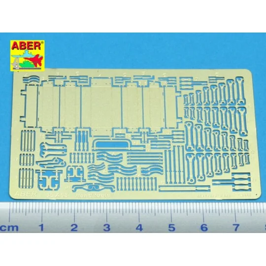 Hand tools, 1/35 - Aber Models 35 A068 Hand tools, 1/35 - Aber Models 35 A068