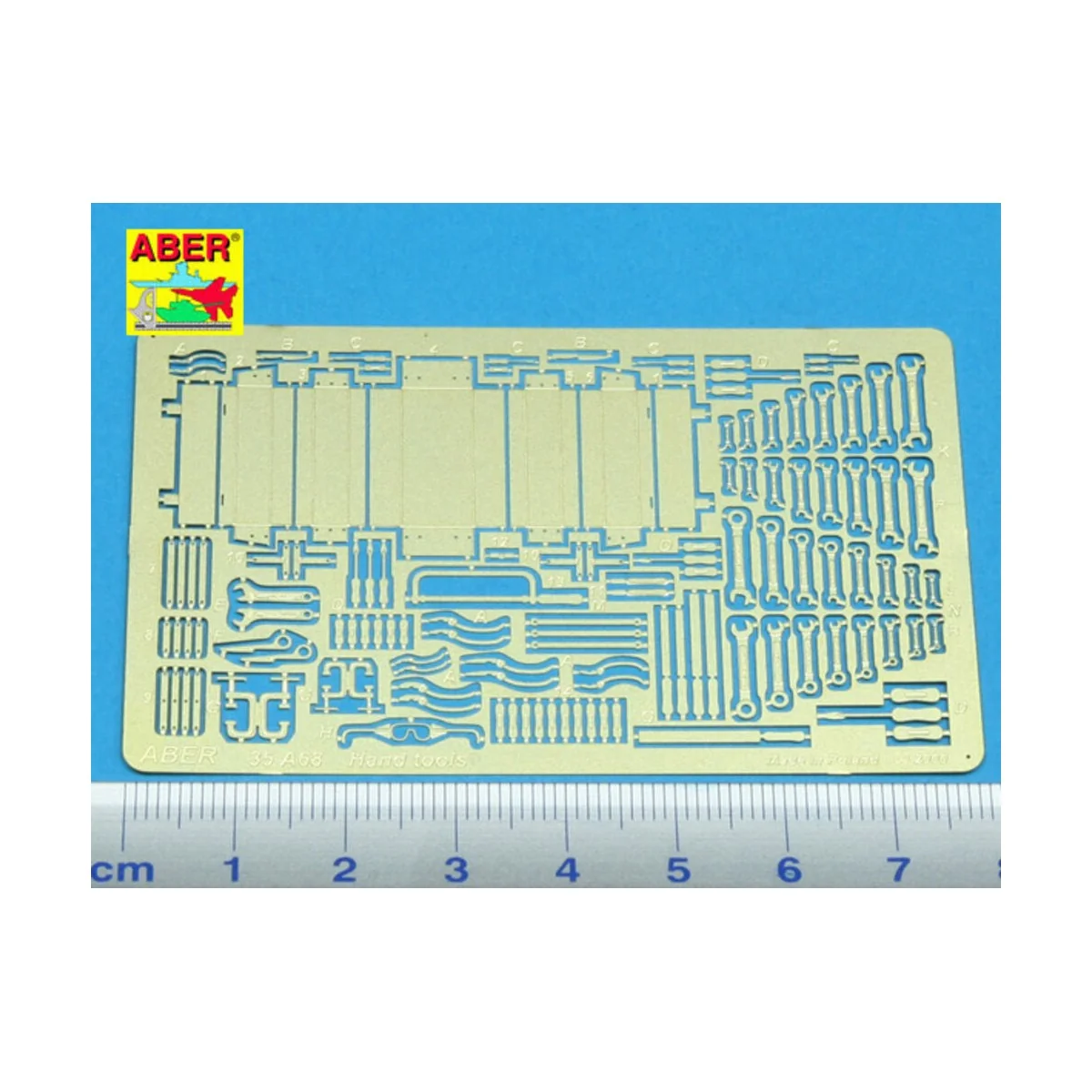 Hand tools, 1/35 - Aber Models 35 A068 Hand tools, 1/35 - Aber Models 35 A068