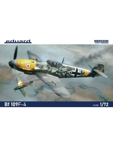 Bf 109F-4, 1/72 - Eduard Plastic Kits 7478