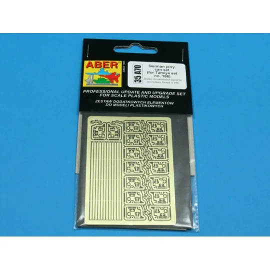 German jerry can set (for Tamiya set no. 186) - Aber Models 35 A070