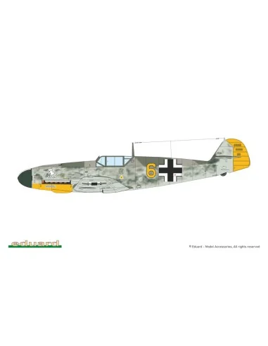 Bf 109F-4, 1/72 - Eduard Plastic Kits 7478