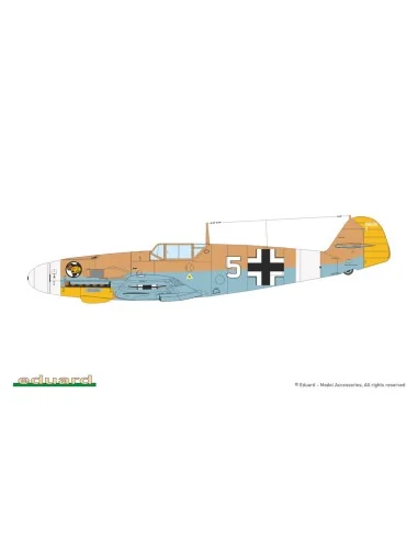 Bf 109F-4, 1/72 - Eduard Plastic Kits 7478