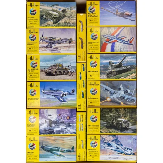 9,99er Aircraft + Military Collection - Heller 96601