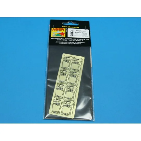 Ammo boxes for German MG 34 & M G42, 1/35 - Aber Models 35 A071