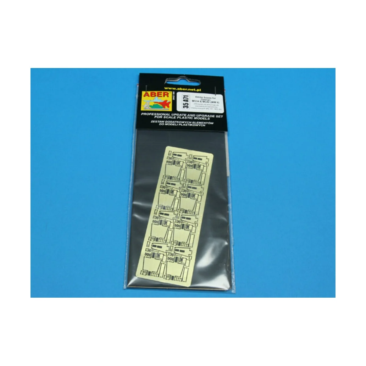 Ammo boxes for German MG 34 & M G42 - Aber Models 35 A071