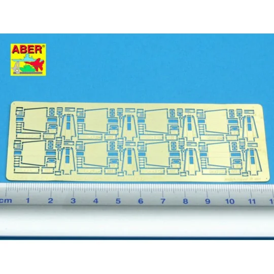 Ammo boxes for German MG 34 & M G42, 1/35 - Aber Models 35 A071