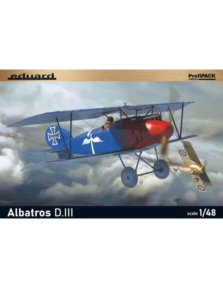 Albatros D.III, 1/48 - Eduard Plastic Kits 8114