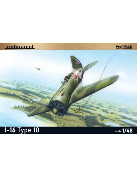 [NO_DESC] I-16 typ 10 Profipack, 1/48 - Eduard Plastic Kits 8148