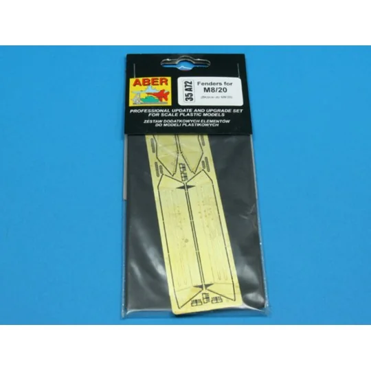 Fenders for M8/20, 1/35 - Aber Models 35 A072