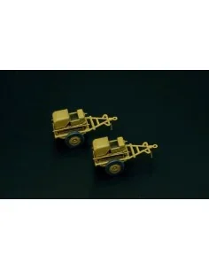 Anlasswagen - Luftwaffe Aircraft Starter Cart (2pcs), 1/144 - Breng...