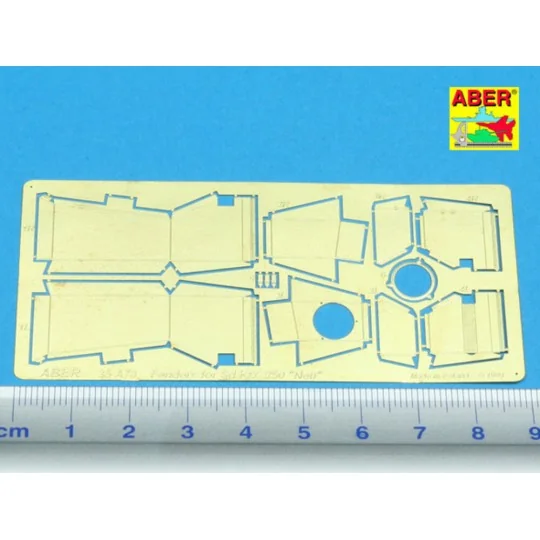 Fenders for Sd.Kfz.250 Neu, 1/35 - Aber Models 35 A073