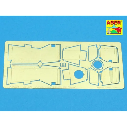 Fenders for Sd.Kfz.250 Neu, 1/35 - Aber Models 35 A073