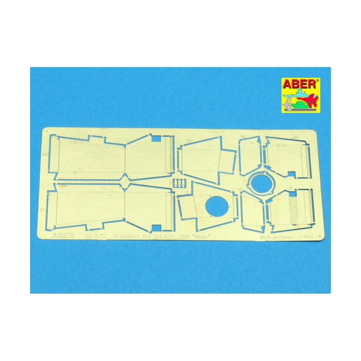 Fenders for Sd.Kfz.250 Neu, 1/35 - Aber Models 35 A073