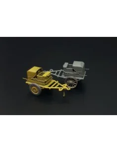 Anlasswagen - Luftwaffe Aircraft Starter Cart (2pcs), 1/87 - Hauler...