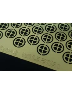 Tie down points (cross type), 1/32 - Brengun BRL32051