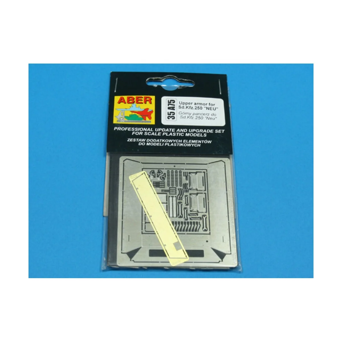 Upper armor for do Sd.Kfz 250 Neu, 1/35 - Aber Models 35 A075 Upper armor for do Sd.Kfz 250 Neu, 1/35 - Aber Models 35 A075