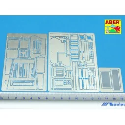Engine upper deck for Sd.Kfz.234 - Aber Models 35 A077