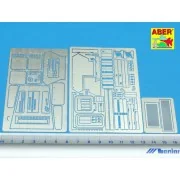 Engine upper deck for Sd.Kfz.234, 1/35 - Aber Models 35 A077 Engine upper deck for Sd.Kfz.234, 1/35 - Aber Models 35 A077