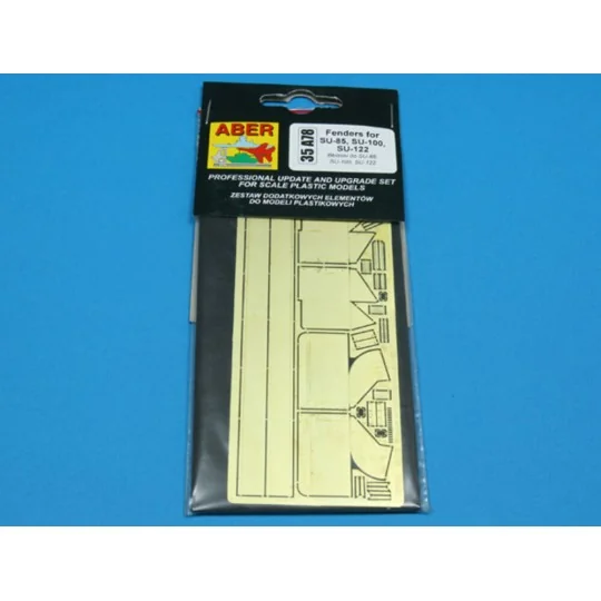 Fenders for SU-85, SU-100, SU-122, 1/35 - Aber Models 35 A078 Fenders for SU-85, SU-100, SU-122, 1/35 - Aber Models 35 A078