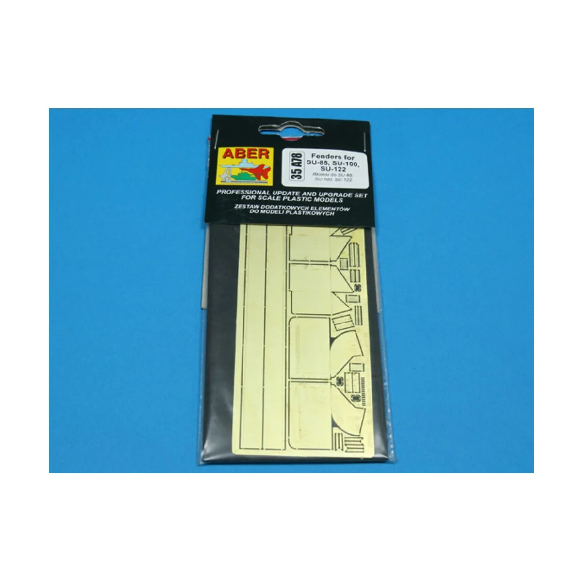 Fenders for SU-85, SU-100, SU-122, 1/35 - Aber Models 35 A078 Fenders for SU-85, SU-100, SU-122, 1/35 - Aber Models 35 A078